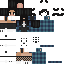 Minecraft skin texture, 64x64 pixels