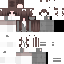 Minecraft skin texture, 64x64 pixels