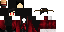 Minecraft skin texture, 64x32 legacy pixels