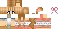 Minecraft skin texture, 64x32 legacy pixels