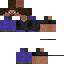 Minecraft skin texture, 64x64 pixels