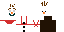 Minecraft skin texture, 64x32 legacy pixels