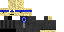 Minecraft skin texture, 64x32 legacy pixels