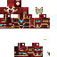 Minecraft skin texture, 64x64 pixels