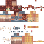 Minecraft skin texture, 64x64 pixels