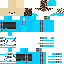 Minecraft skin texture, 64x64 pixels