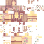 Minecraft skin texture, 64x64 pixels