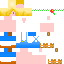 Minecraft skin texture, 64x64 pixels