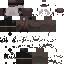 Minecraft skin texture, 64x64 pixels