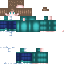 Minecraft skin texture, 64x64 pixels