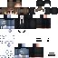 Minecraft skin texture, 64x64 pixels
