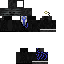 Minecraft skin texture, 64x64 pixels