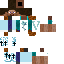 Minecraft skin texture, 64x64 pixels