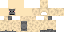 Minecraft skin texture, 64x32 legacy pixels