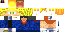 Minecraft skin texture, 64x32 legacy pixels