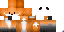 Minecraft skin texture, 64x32 legacy pixels