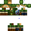 Minecraft skin texture, 64x64 pixels