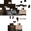 Minecraft skin texture, 64x64 pixels