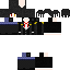 Minecraft skin texture, 64x64 pixels