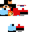 Minecraft skin texture, 64x64 pixels