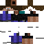 Minecraft skin texture, 64x64 pixels