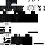 Minecraft skin texture, 64x64 pixels
