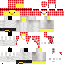 Minecraft skin texture, 64x64 pixels