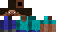 Minecraft skin texture, 64x32 legacy pixels