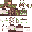 Minecraft skin texture, 64x64 pixels
