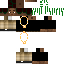 Minecraft skin texture, 64x64 pixels