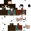 Minecraft skin texture, 64x64 pixels