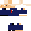 Minecraft skin texture, 64x64 pixels
