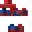 Minecraft skin texture, 64x64 pixels