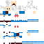 Minecraft skin texture, 64x64 pixels