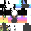 Minecraft skin texture, 64x64 pixels