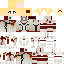 Minecraft skin texture, 64x64 pixels