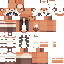 Minecraft skin texture, 64x64 pixels