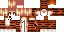 Minecraft skin texture, 64x32 legacy pixels