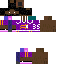 Minecraft skin texture, 64x64 pixels
