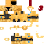 Minecraft skin texture, 64x64 pixels