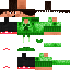 Minecraft skin texture, 64x64 pixels