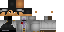 Minecraft skin texture, 64x32 legacy pixels
