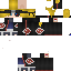 Minecraft skin texture, 64x64 pixels