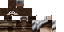 Minecraft skin texture, 64x32 legacy pixels