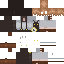 Minecraft skin texture, 64x64 pixels