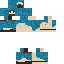 Minecraft skin texture, 64x64 pixels