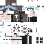 Minecraft skin texture, 64x64 pixels