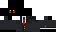 Minecraft skin texture, 64x32 legacy pixels