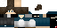 Minecraft skin texture, 64x32 legacy pixels