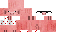 Minecraft skin texture, 64x32 legacy pixels